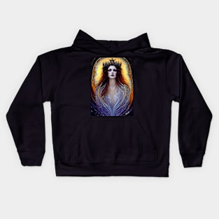 Praying queen Kids Hoodie